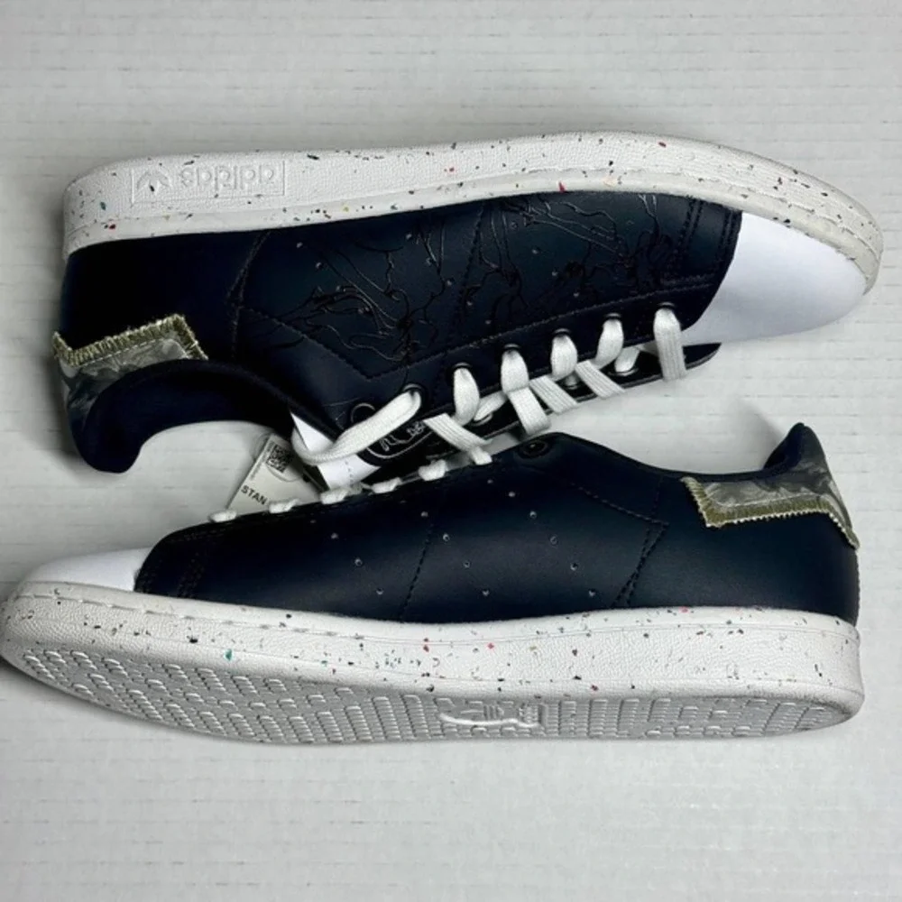adidas Stan Smith x Yoshitoshi Kanemaki Shoes New Mens Size 6 Black White GY5347
